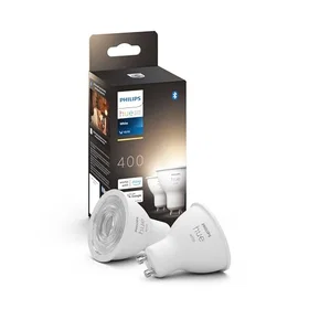 Philips Hue White 929001953508 400lm 2700K GU10 5.2W 2-pack