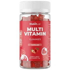 Habitual Multivitamin Jordgubb 30 Gummies