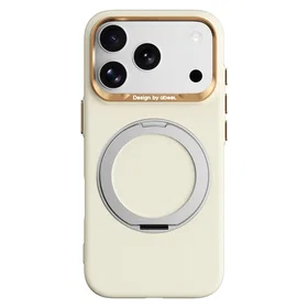 ABEEL Mjukt Plastfodral med Kickstand för iPhone 17 Pro Max/18 Pro Max