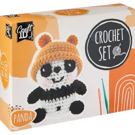 Craft ID Panda Virkkaussetti K-CR1703/GE