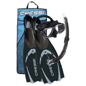Cressi Pluma Gamma Snorkel Set