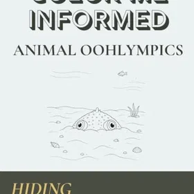 Samantics Color Me Informed: Animal Oohlympics Hiding Champions Färgläggningsbok