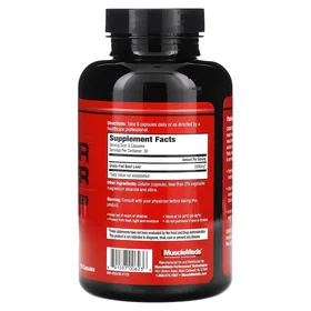 Musclemeds Carnivor Beef Liver 180 Kapslar