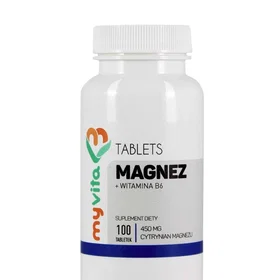 MyVita Magnesium + Vitamin B6 100 Tabletter