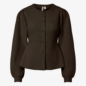 Pieces PcSilly Puff Knit Cardigan (Dame)