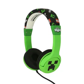 Minecraft Creeper on-ear hörlurar