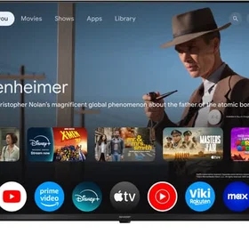 Sharp HP5765E 43" 4K Ultra HD QLED Google TV (2025) - 43HP5765E