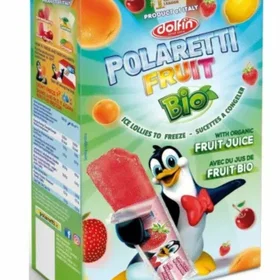 Dolfin Chocolaterie Isglass Polaretti Fruit Bio 10 x 40ml