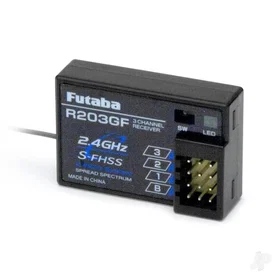 Futaba 3PRKA Radiostyrning