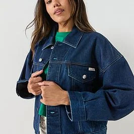 Calvin Klein Jeans Relaxed Trucker Jacket (Women's)