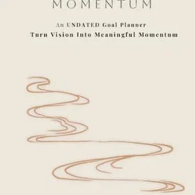 Floductivity Organiserad Momentum Målarbetsbok