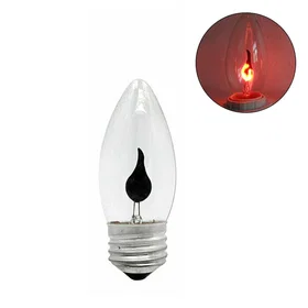 Clas Ohlson Flicker Flame LED Light Bulb