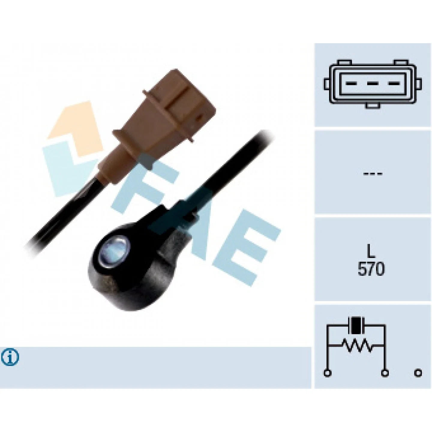 FAE Knock Sensor 60133