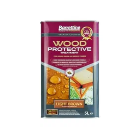 Barrettine Wood Protection Light Brown 5L