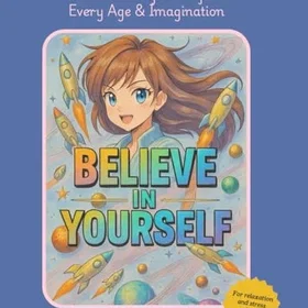 Böcker Believe In Yourself Color Your Way To Confidence And Joy Färgläggningsbok