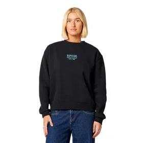 Rip Curl Surf Staple Relaxed Crew Sweatshirt (Dam)