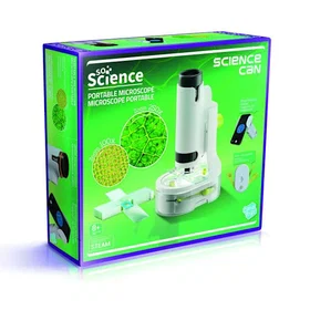 SO Science Käsettimikroskooppi 250X suurennus Älypuhelinpidike