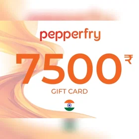 Pepperfry Gift Card 7500 INR