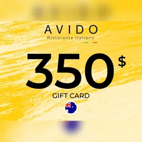 Avido Ristorante Gift Card 350 AUD