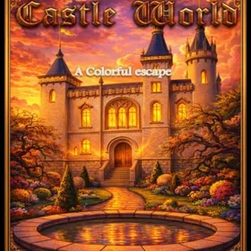 Castle World Färgläggningsbok