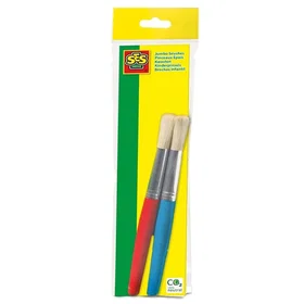 SES Creative Jumbo Pensel för Barn Flerfärgad 2-Pack