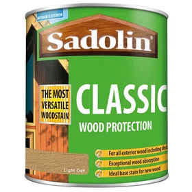 Sadolin Classic Wood Protection Light Oak Wood Stain 1L