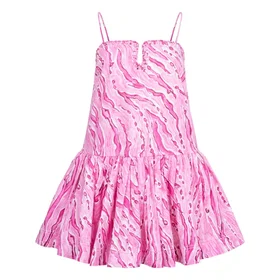 Aje Willow Sweetheart Mini Kjole