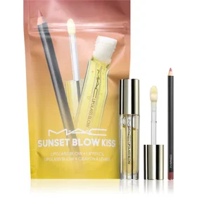 MAC Cosmetics Sunset Blow Kiss Gift Set for Women