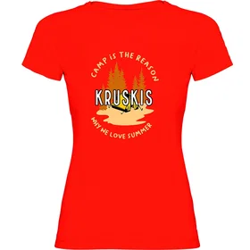 Kruskis Camp Is The Reason Kortärmad T-shirt (Dam)