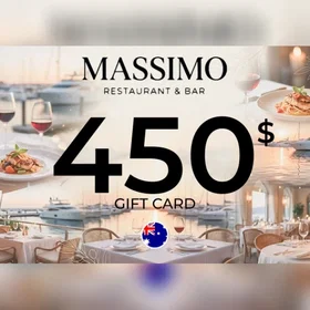Massimo Restaurant & Bar Gift Card 450 AUD