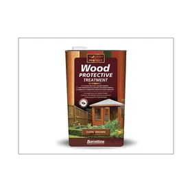 Barrettine Wood Protective Treatment Dark Brown 5L