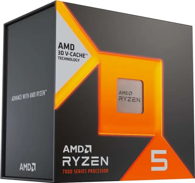 AMD Ryzen 5 7500X3D 4.0 GHz Socket AM5 Box - Price from £195.73