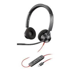 Poly Blackwire 3320 langallinen on-ear kuulokkeet
