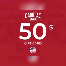 Cadillac Bar Gavekort 50 USD