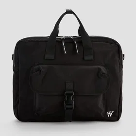 Double A By Wood Wood Briefcase (Black, Men)