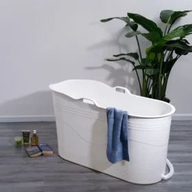 Bath Of Sweden Badbalja XL för Vuxna Coolest Vit SD1220-W