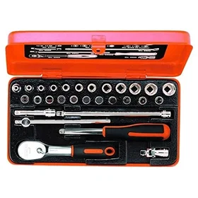 Bahco 6715PZ Hylsnyckelsats 1/4" 29pcs