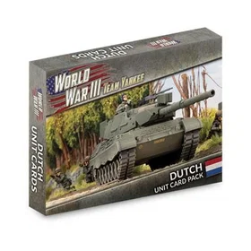 Team Yankee Dutch Unit Card Pack