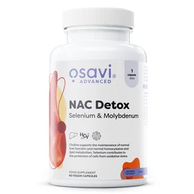 Osavi NAC Detox Selenium & Molybdenum 60 Kapslar