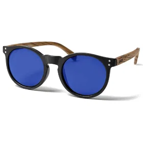 Ocean Sunglasses Lizard Wood