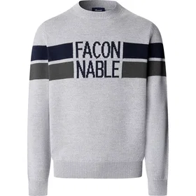 Façonnable Cot Crew Neck Tröja (Herr)