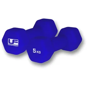 Schulte-Ufer Hex Neoprene Dumbbell 2x5kg