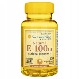 Puritan's Pride Vitamin E 100IU 100 Softgels