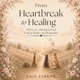 ROMA From Heartbreak To Healing: A Pet Loss Färgläggningsdagbok