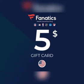 Fanatics Gift Card 5 USD