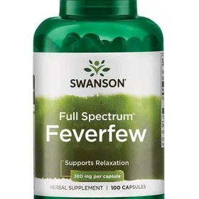 Swanson Full Spectrum Feverfew 380mg 100 Kapslar