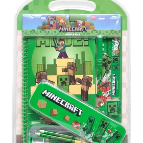Minecraft Dobbelt Penne Hylster Grøn