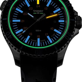Traser H3 109371 P67 T100 SuperSub Blå/Gummi Ø46 mm