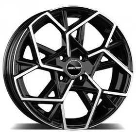 Black Diamond Cartesio Svart 7x17 5/114.3 ET40 CB73.1
