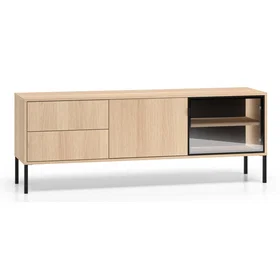Selsey Barnee Meuble TV 2 portes 2 tiroirs 160cm
